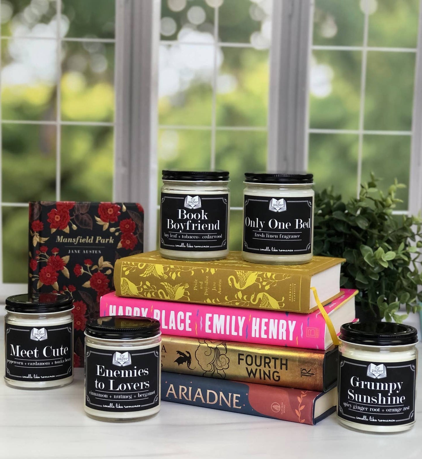 Enemies to Lovers 9oz Glass Candle Bergamot +nutmeg
