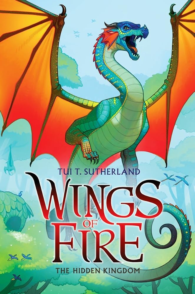 The Hidden Kingdom (Wings of Fire #3) (3) cover image