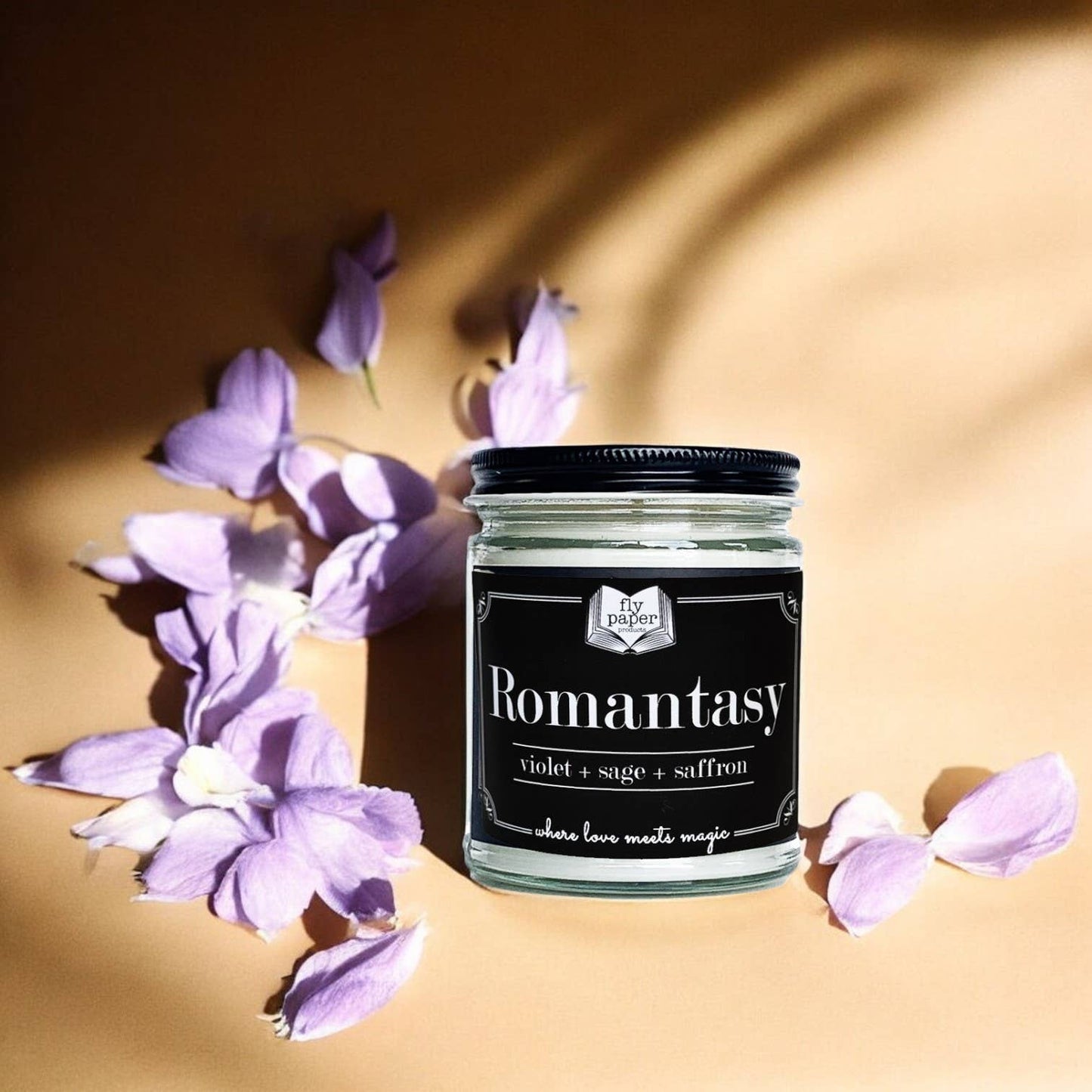 Romantasy 9oz Candle Violet + Sage + Saffron