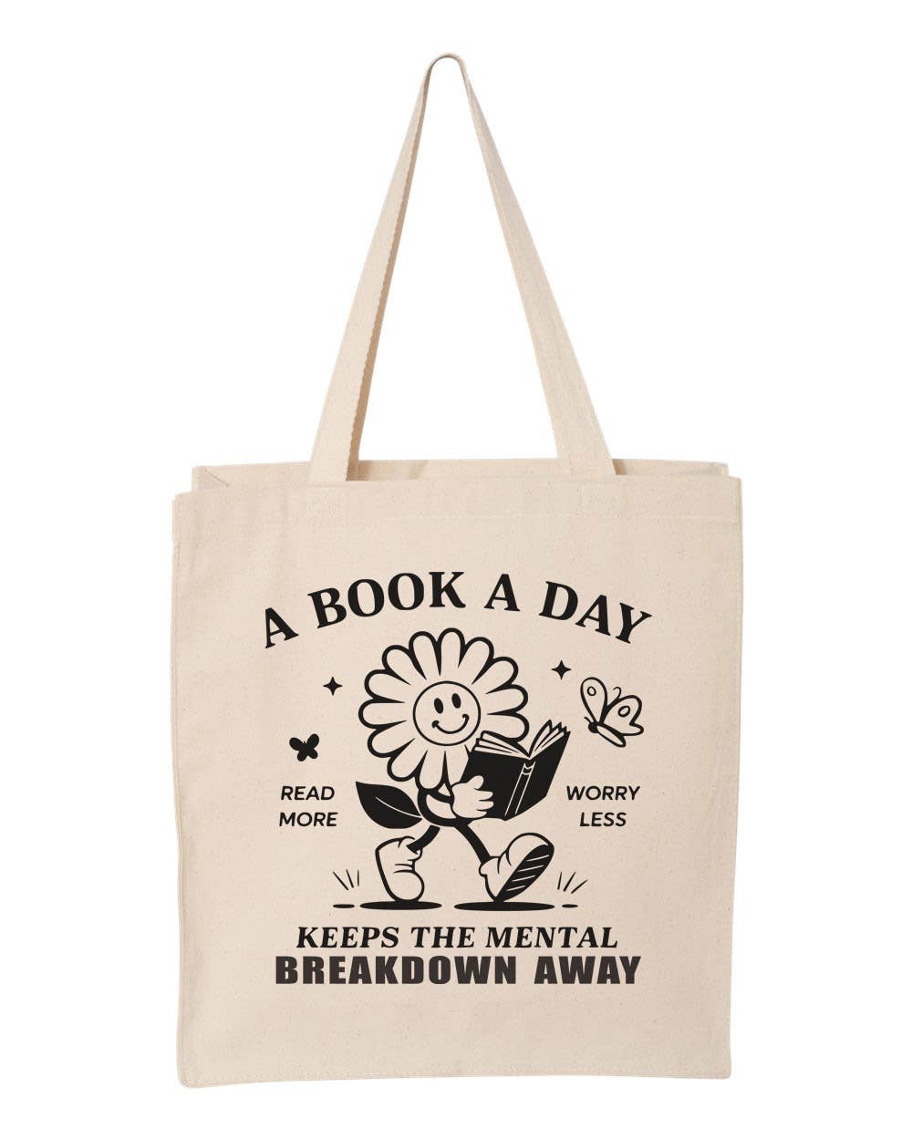 A Book A Day Canvas Tote Bag