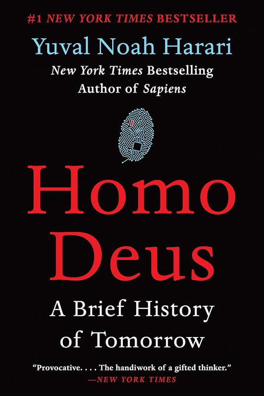 Homo Deus: A Brief History of Tomorrow cover image