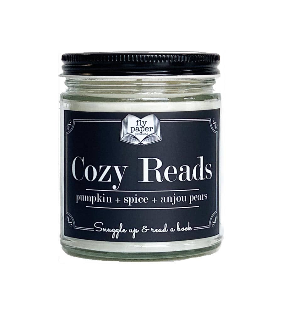 Cozy Reads 9oz Candle Pumpkin + Spice + Anjou Pear