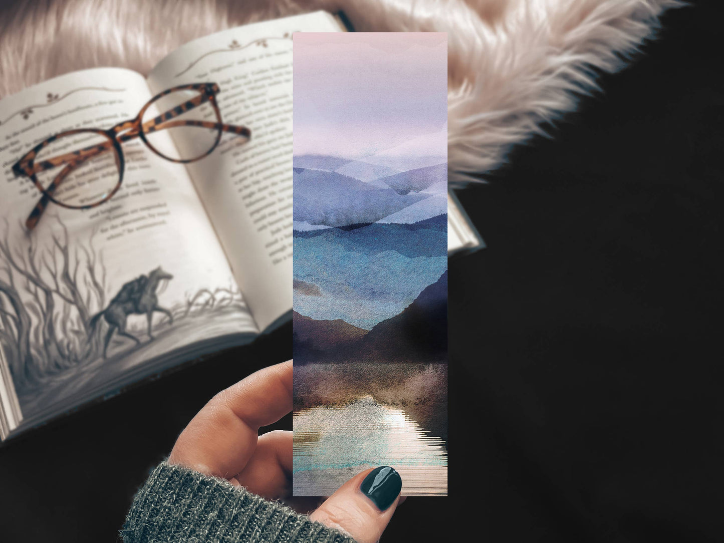 Lake Landscape Bookmark