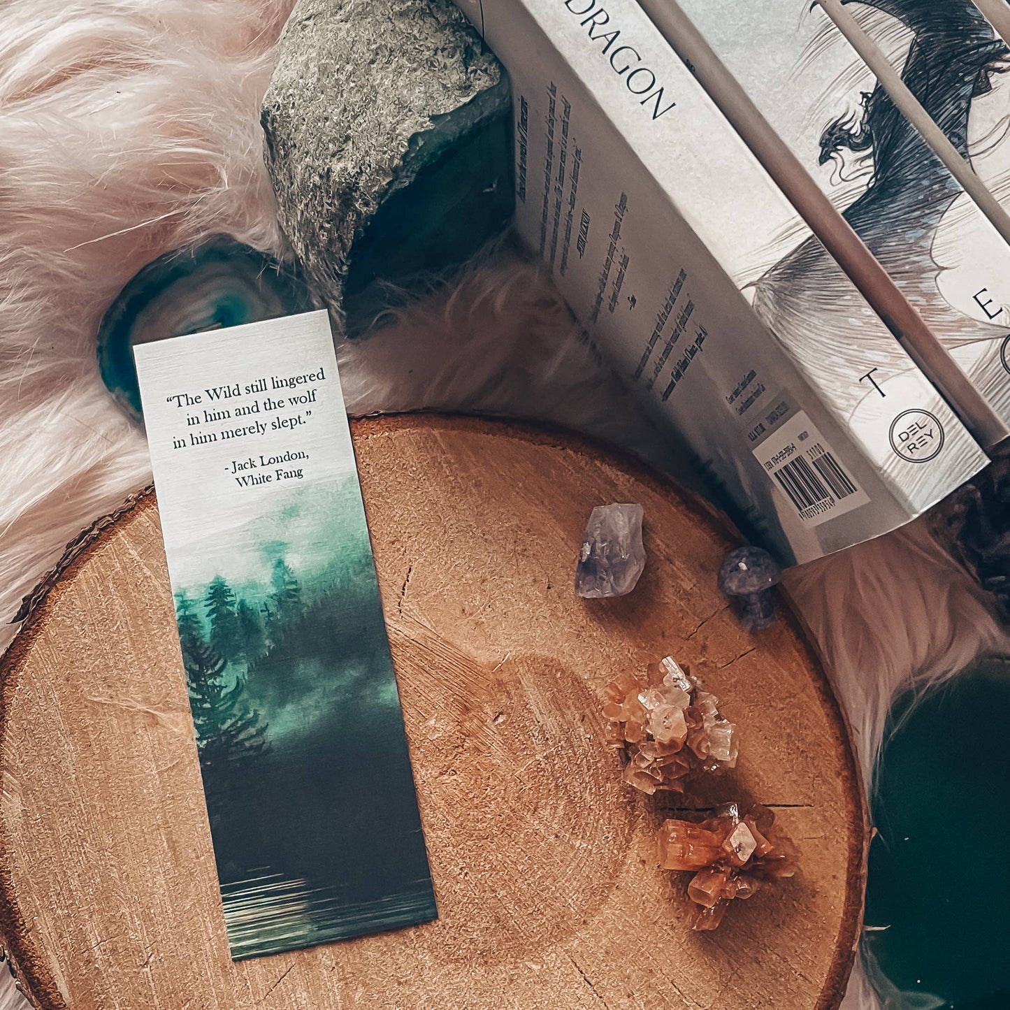 Jack London White Fang Quote Bookmark